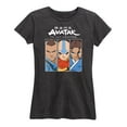 thumbnail image 1 of Avatar - The Last Airbender - Sokka Aang Katara - Women's Short Sleeve Graphic T-Shirt, 1 of 5