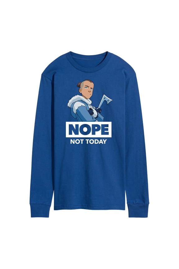 - Sokka Nope - Men's Long Sleeve T-Shirt