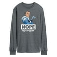 thumbnail image 1 of Avatar - The Last Airbender - Sokka Nope - Men's Long Sleeve T-Shirt, 1 of 5