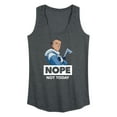thumbnail image 1 of Avatar - The Last Airbender - Sokka Nope - Women's Racerback Tank Top, 1 of 5