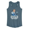 thumbnail image 1 of Avatar - The Last Airbender - Sokka Nope - Women's Racerback Tank Top, 1 of 5