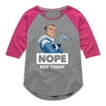 thumbnail image 1 of Avatar - The Last Airbender - Sokka Nope - Youth Girls Raglan Graphic T-Shirt, 1 of 5