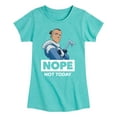 thumbnail image 1 of Avatar - The Last Airbender - Sokka Nope - Youth Girls Short Sleeve Graphic T-Shirt, 1 of 5