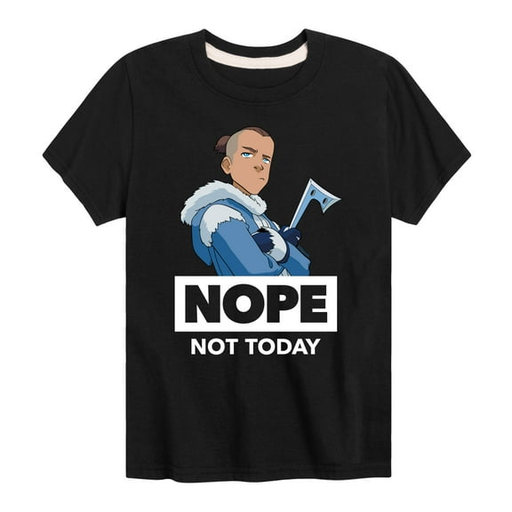 Avatar - The Last Airbender - Sokka Nope - Youth Short Sleeve Graphic T-Shirt