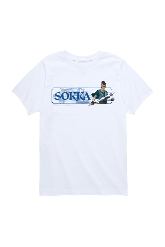 - Sokka Short Sleeve Graphic T-Shirt
