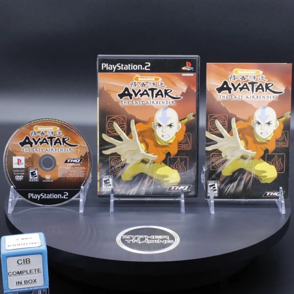Restored Avatar: The Last Airbender Sony PlayStation 2 PS2 2006