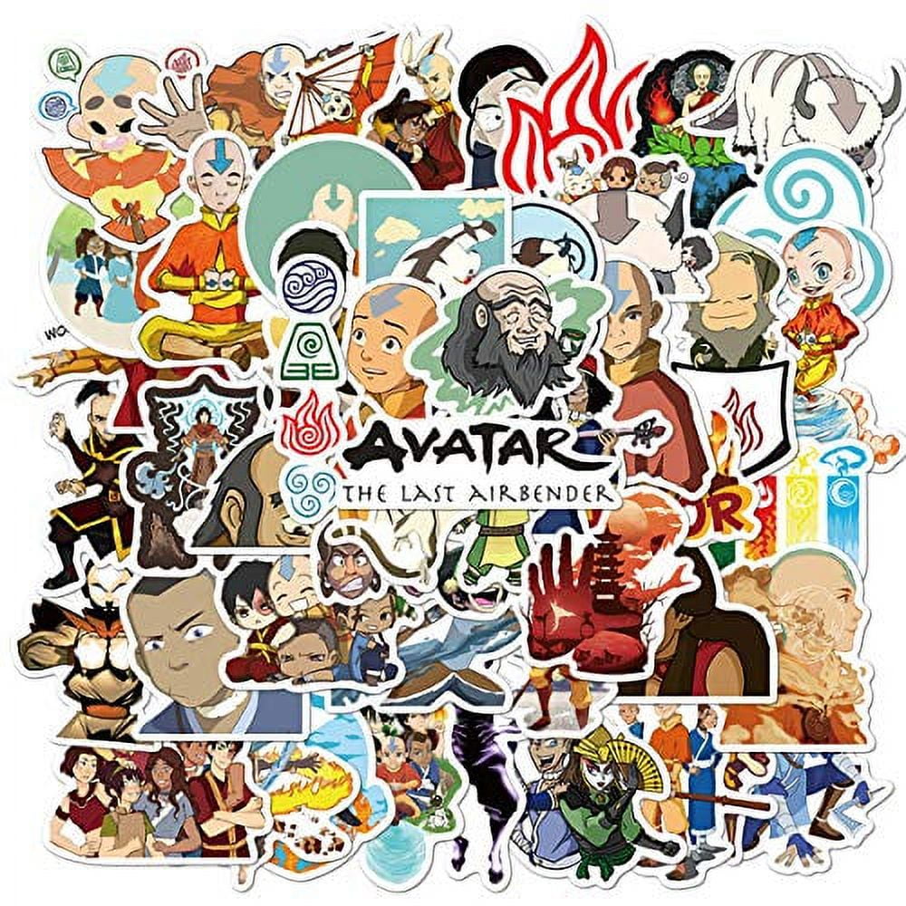 Avatar the Last Airbender Stickers 