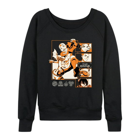 Avatar - The Last Airbender - Team Avatar -Women's French Terry Long Sleeve Shirt