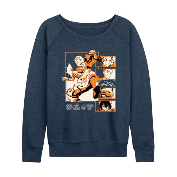 Avatar - The Last Airbender - Team Avatar -Women's French Terry Long Sleeve Shirt