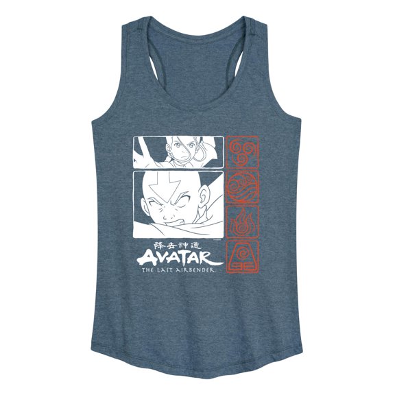 Avatar - The Last Airbender - Team Avatar - Women's Racerback Tank Top
