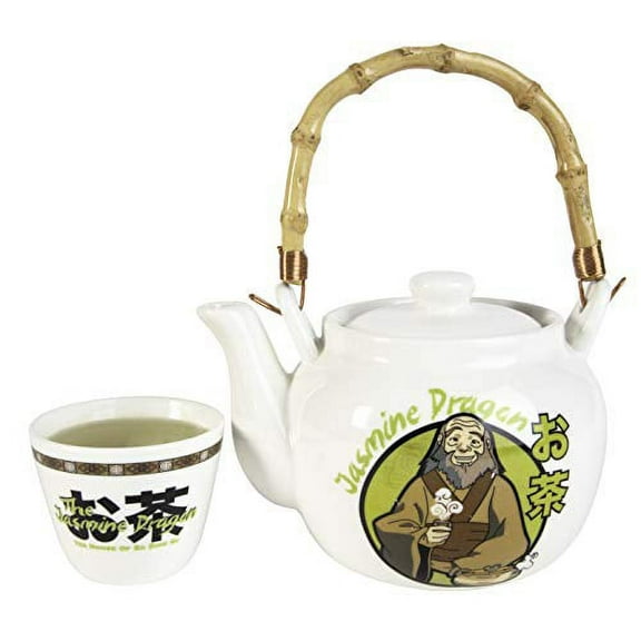 Avatar: The Last Airbender The Jasmine Dragon Tee Set - Ceramic Teapot & Teacup - Great Avatar Gift for Men and Women