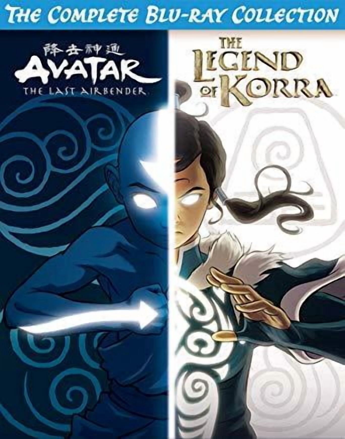 Avatar: The Last Airbender / The Legend of Korra (The Complete Blu-ray ...