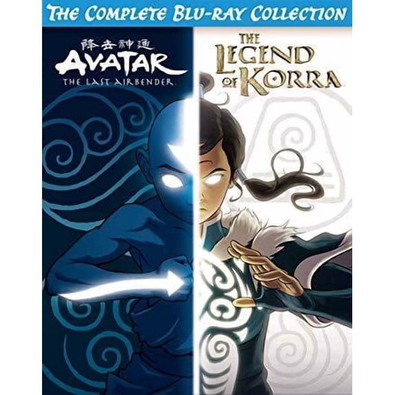 Avatar: The Last Airbender / The Legend of Korra (The Complete Blu-ray ...