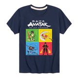 Avatar - The Last Airbender - Toph Aang Katara Zuko Four Elements Boys ...