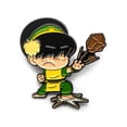 thumbnail image 1 of Avatar The Last Airbender Toph Chibi Enamel Collector Pin, 1 of 3