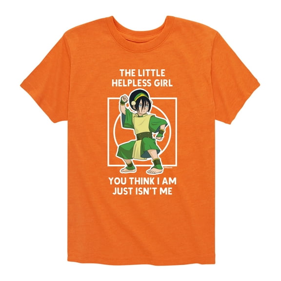 Avatar - The Last Airbender - Toph - Kids YOUTH SHORT SLEEVE TEE