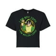 thumbnail image 1 of Avatar - The Last Airbender - Toph Melon Lord - Juniors Cropped Cotton Blend T-Shirt, 1 of 5