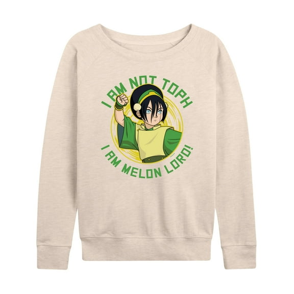 Avatar - The Last Airbender - Toph Melon Lord - Women's Lightweight French Terry Long Sleeve Shirt