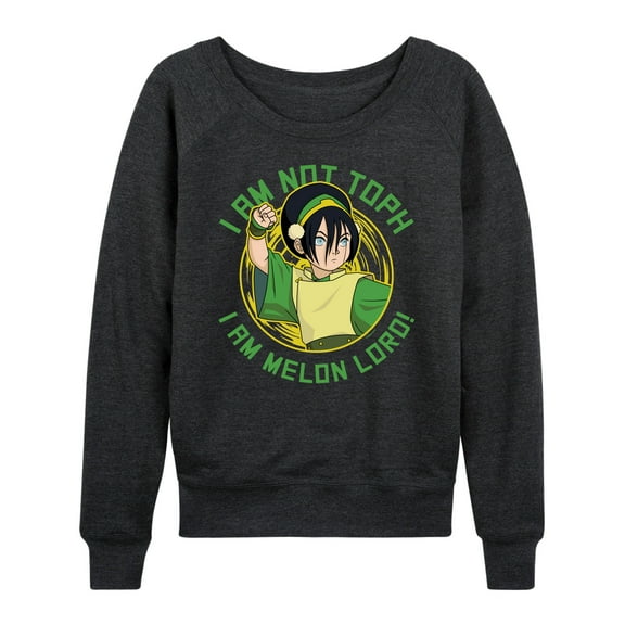 Avatar - The Last Airbender - Toph Melon Lord - Women's Lightweight French Terry Long Sleeve Shirt
