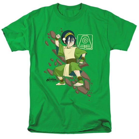 Avatar The Last Airbender Toph Rock Slide Unisex Adult T Shirt