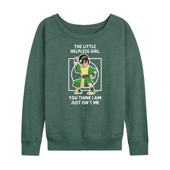 Avatar - The Last Airbender - Toph - Women's Lightweight French Terry Long Sleeve Shirt