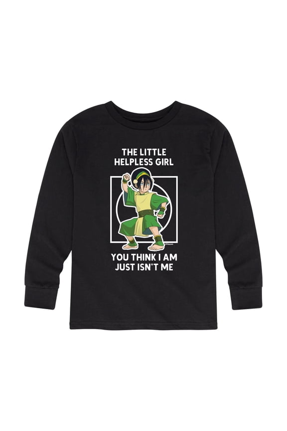- Toph - Youth Long Sleeve Graphic T-Shirt