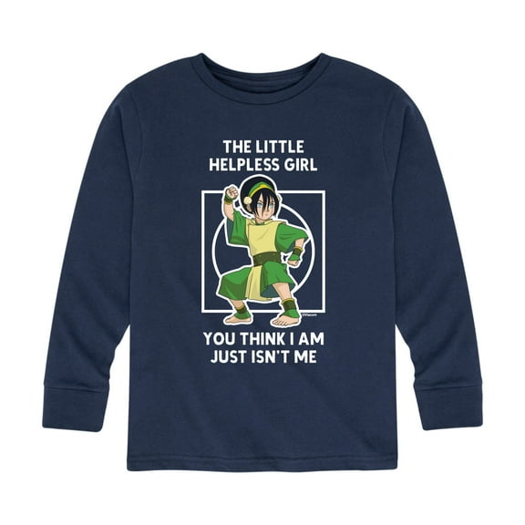 Avatar - The Last Airbender - Toph - Youth Long Sleeve Graphic T-Shirt
