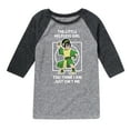 thumbnail image 1 of Avatar - The Last Airbender - Toph - Youth Raglan Graphic T-Shirt, 1 of 5