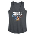 thumbnail image 1 of Avatar: The Last Airbender - Trio Squad - Women's Racerback Tank Top, 1 of 7