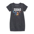 thumbnail image 1 of Avatar: The Last Airbender - Trio Squad - Youth Girls Fleece Dress, 1 of 1
