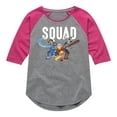 thumbnail image 1 of Avatar - The Last Airbender - Trio Squad - Youth Girls Raglan Graphic T-Shirt, 1 of 5