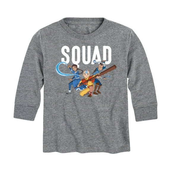 Avatar - The Last Airbender - Trio Squad - Youth Long Sleeve Graphic T-Shirt
