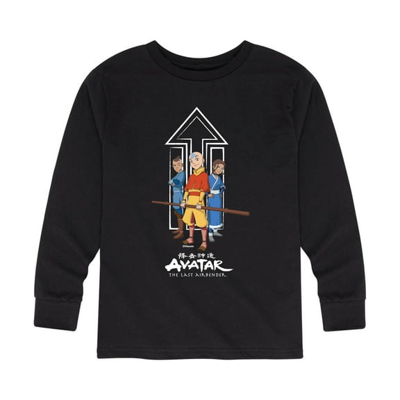 Avatar - The Last Airbender - Trio - Youth Long Sleeve Graphic T-Shirt