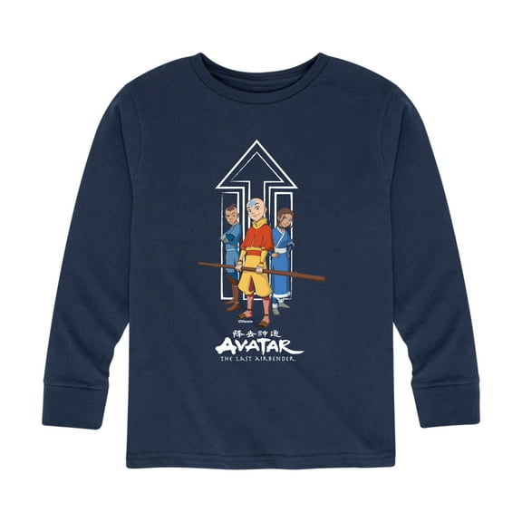 Avatar - The Last Airbender - Trio - Youth Long Sleeve Graphic T-Shirt