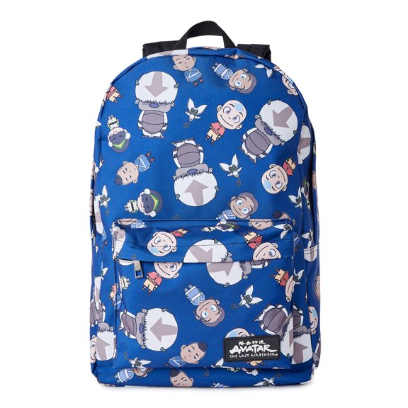 Avatar The Last Airbender Unisex 18" Backpack with Internal Laptop Sleeve, Blue