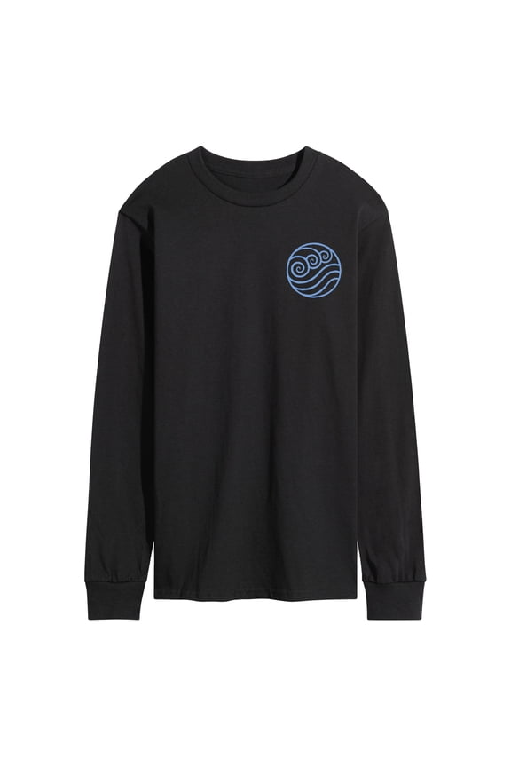 - Water Tribe -Men's Long Sleeve Graphic T-Shirt