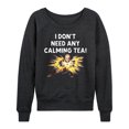 thumbnail image 1 of Avatar - The Last Airbender - Zuko Calming Tea - Women's Lightweight French Terry Long Sleeve Shirt, 1 of 5