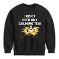 thumbnail image 1 of Avatar - The Last Airbender - Zuko Calming Tea - Youth Crewneck Fleece Sweatshirt, 1 of 5