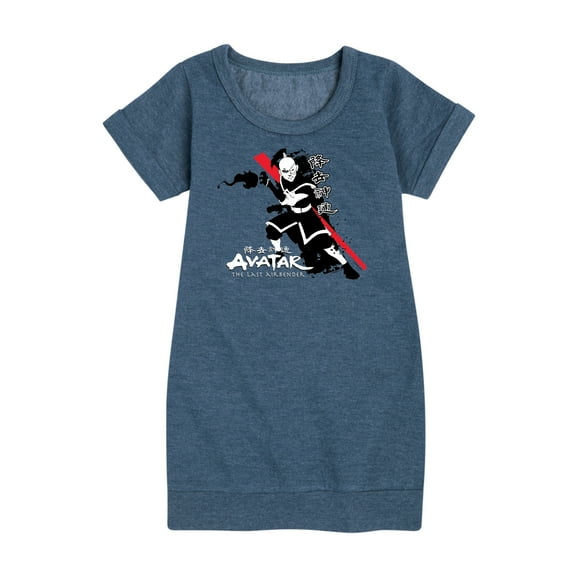 Avatar - The Last Airbender - Zuko Fire Nation - Youth Girls Fleece Dress