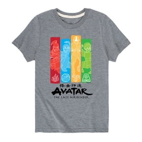 Avatar - The Last Airbender - Toph Aang Katara Zuko Four Elements Boys ...