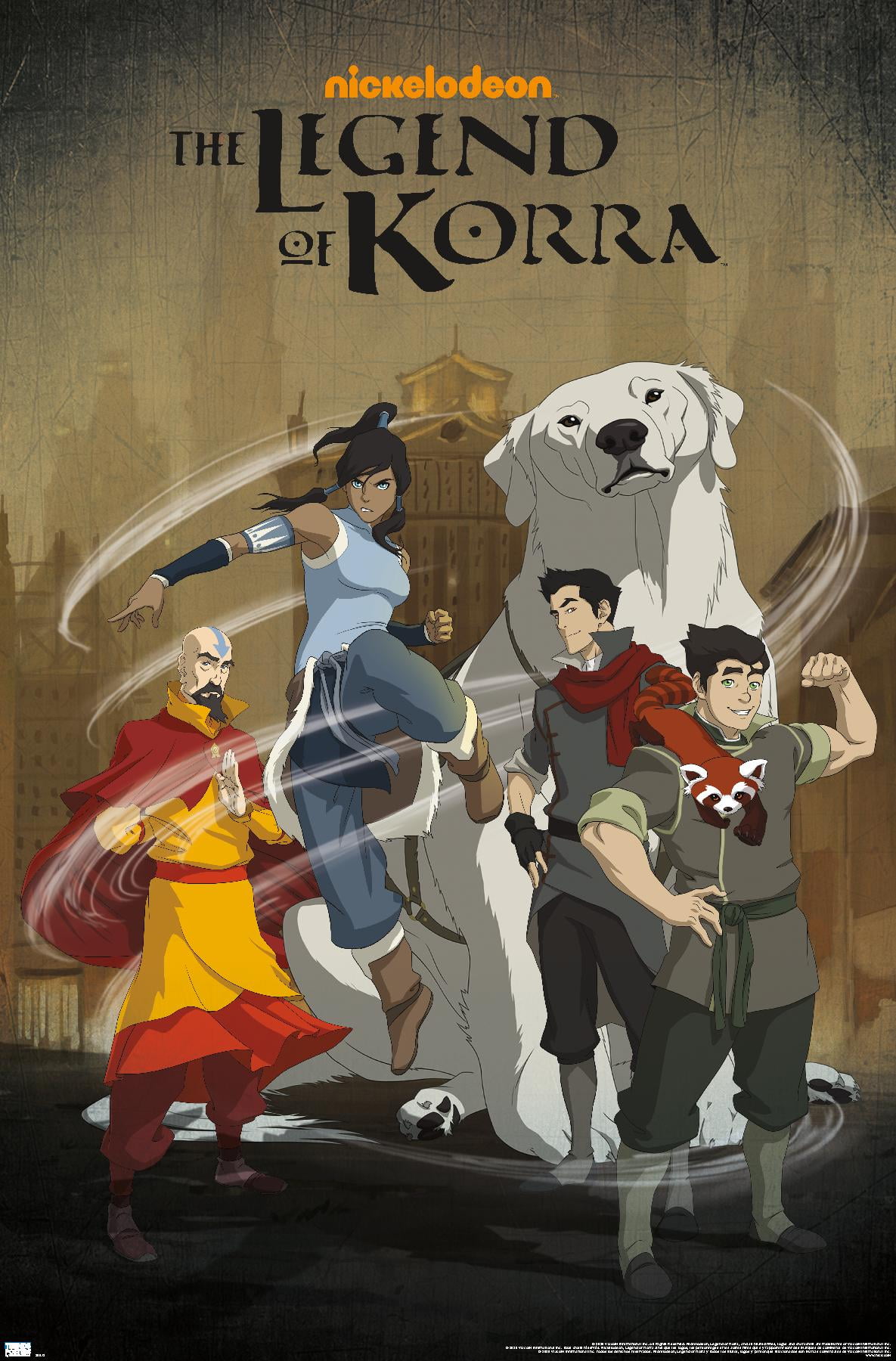 Avatar: The Legend of Korra - Group Wall Poster, 22.375" x 34"