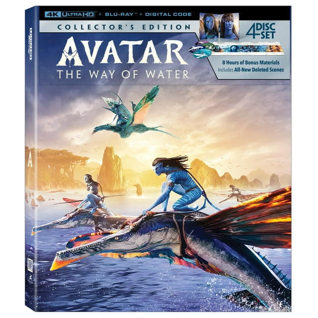 Avatar: The Way of Water 4K Collector's Edition (4K Ultra HD + Blu-ray + Digital Code) (Disney)