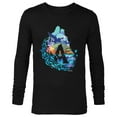 thumbnail image 1 of Avatar: The Way of Water Above and Below the Waves - Long Sleeve T-Shirt for Men - Customized-Black, 1 of 5