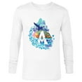 thumbnail image 1 of Avatar: The Way of Water Above and Below the Waves - Long Sleeve T-Shirt for Men - Customized-White, 1 of 5