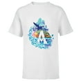 thumbnail image 1 of Avatar: The Way of Water Above and Below the Waves - Short Sleeve T-Shirt for Kids - Customized-White, 1 of 5