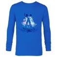thumbnail image 1 of Avatar: The Way of Water Avatar A Logo Banshee Illustrated - Long Sleeve T-Shirt for Men - Customized-Royal, 1 of 5