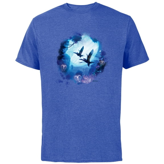 Avatar: The Way of Water Banshee Na’vi Night Flight - Short Sleeve Cotton T-Shirt for Adults - Customized-Royal Heather