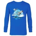 thumbnail image 1 of Avatar: The Way of Water Creatures of Sea and Sky - Long Sleeve T-Shirt for Men - Customized-Navy, 1 of 5