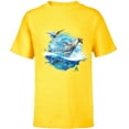 thumbnail image 1 of Avatar: The Way of Water Creatures of Sea and Sky - Short Sleeve T-Shirt for Kids - Customized-Yellow, 1 of 5