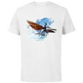 thumbnail image 1 of Avatar: The Way of Water Jake Sully Riding Skimwing Painted - Short Sleeve Cotton T-Shirt for Adults - Customized-White, 1 of 5